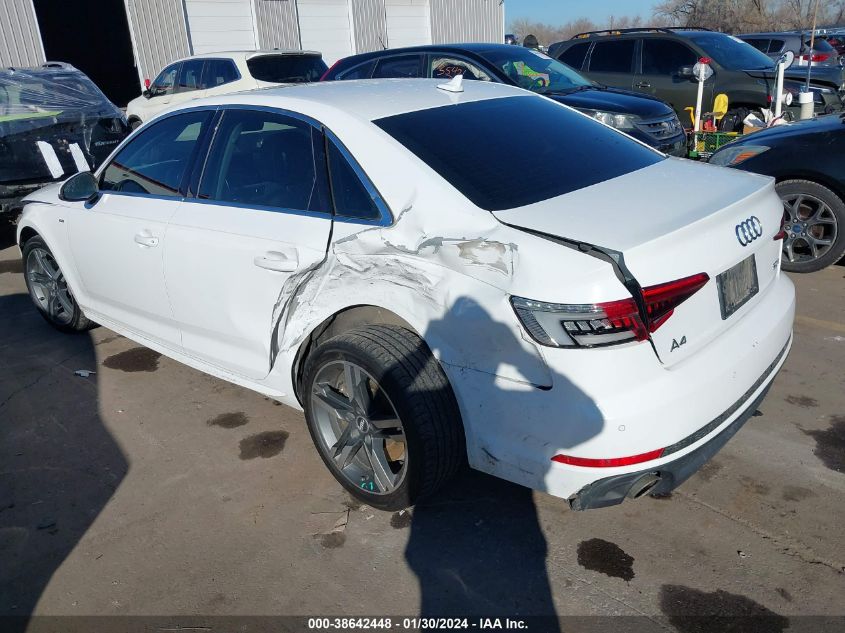 2017 AUDI A4 PREMIUM PLUS - WAUENAF48HN026347