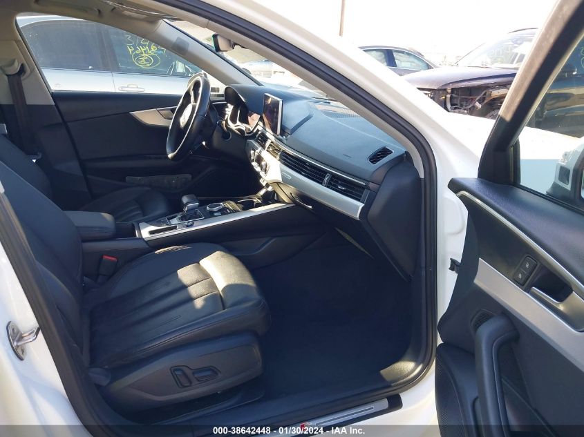 2017 AUDI A4 PREMIUM PLUS - WAUENAF48HN026347