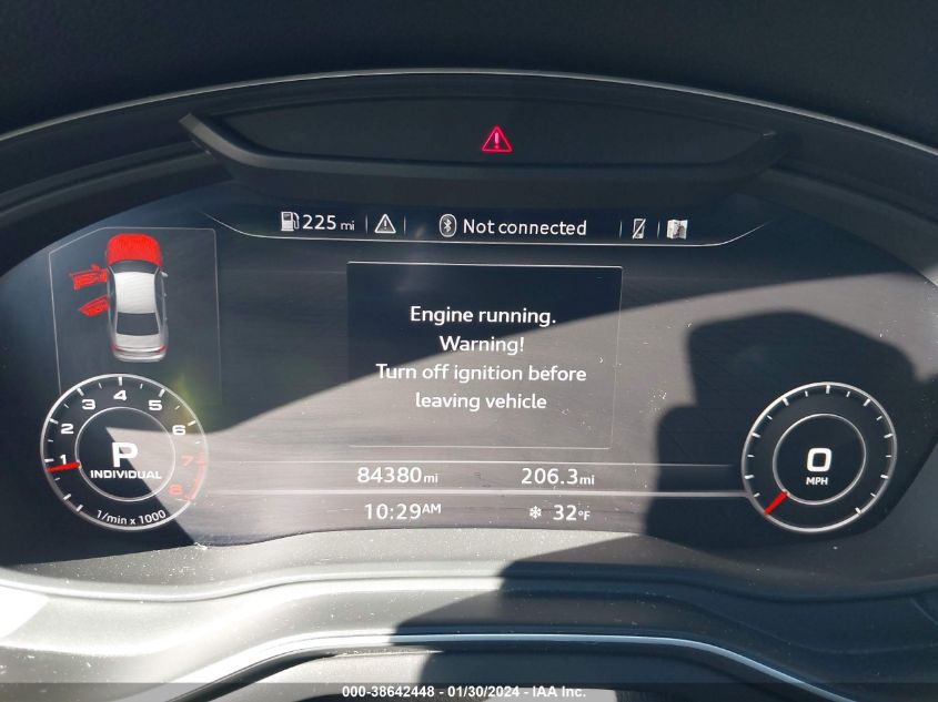 2017 AUDI A4 PREMIUM PLUS - WAUENAF48HN026347