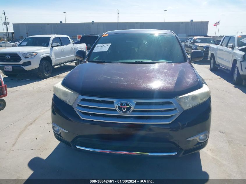 2013 TOYOTA HIGHLANDER BASE V6 - 5TDZK3EH9DS111165