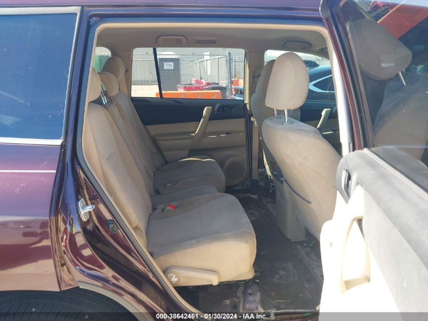 2013 TOYOTA HIGHLANDER BASE V6 - 5TDZK3EH9DS111165