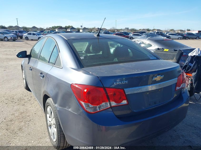 2013 CHEVROLET CRUZE LS AUTO - 1G1PA5SH1D7278004