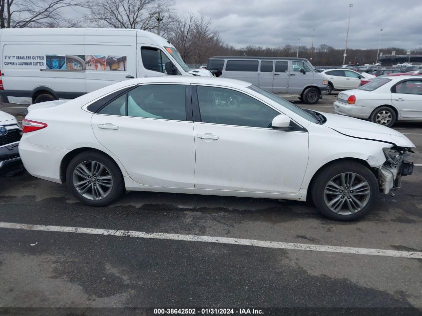 2016 TOYOTA CAMRY SE - 4T1BF1FK6GU582710