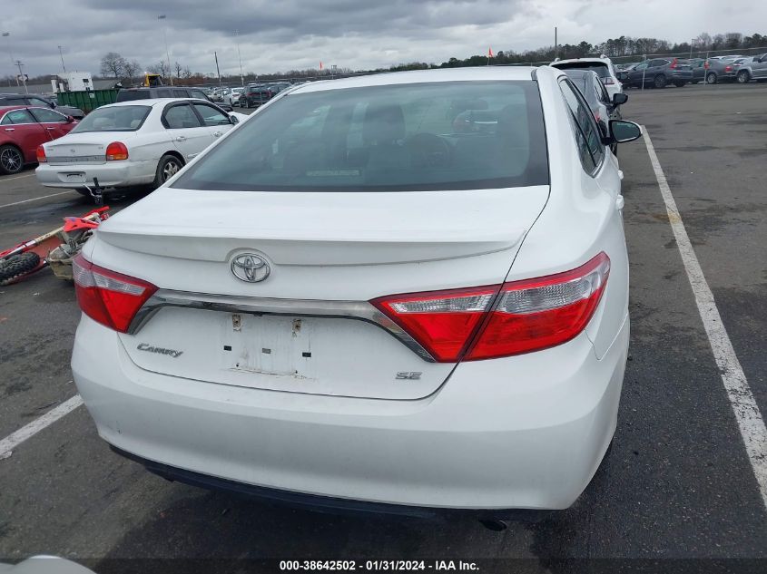 2016 TOYOTA CAMRY SE - 4T1BF1FK6GU582710