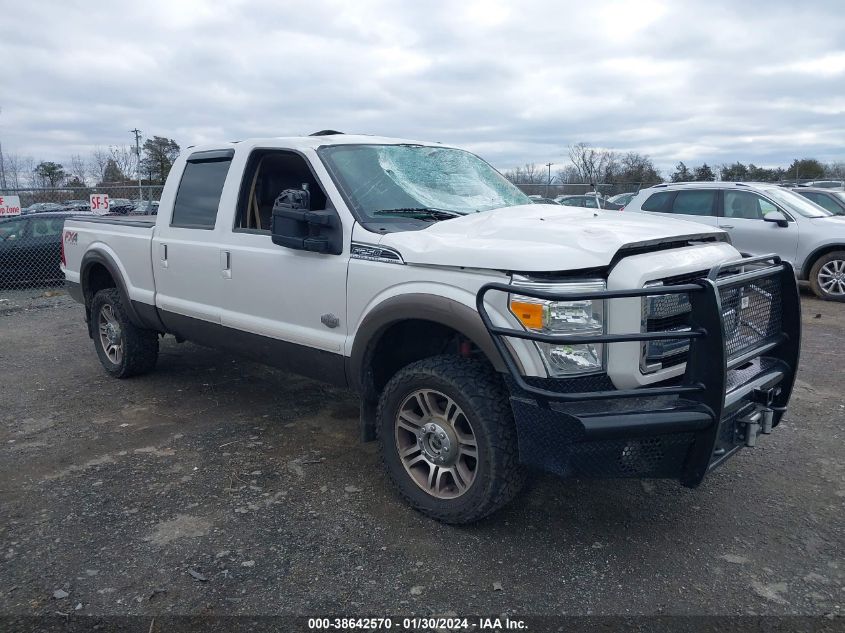 2015 FORD F-250 LARIAT - 1FT7W2BT4FEC45315