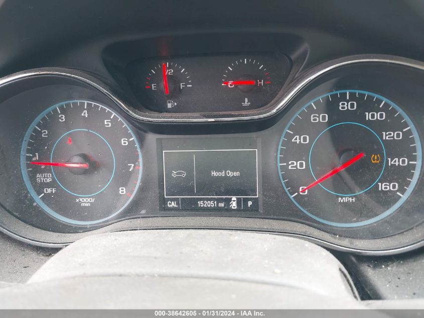 2016 CHEVROLET CRUZE LT AUTO - 1G1BE5SM7G7291355