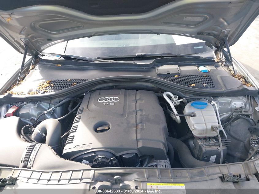 2013 AUDI A6 2.0T PREMIUM - WAUGFAFC8DN019485