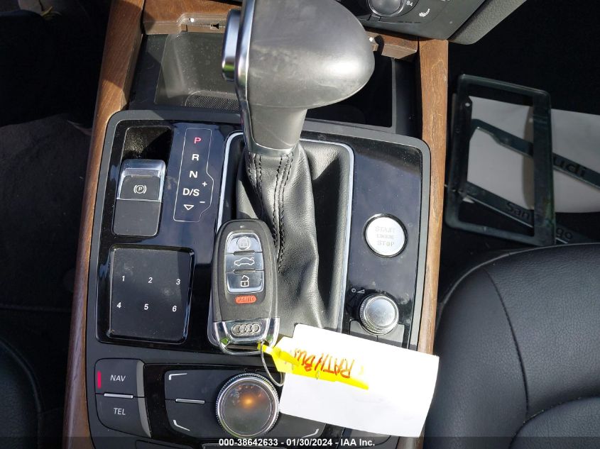 2013 AUDI A6 2.0T PREMIUM - WAUGFAFC8DN019485