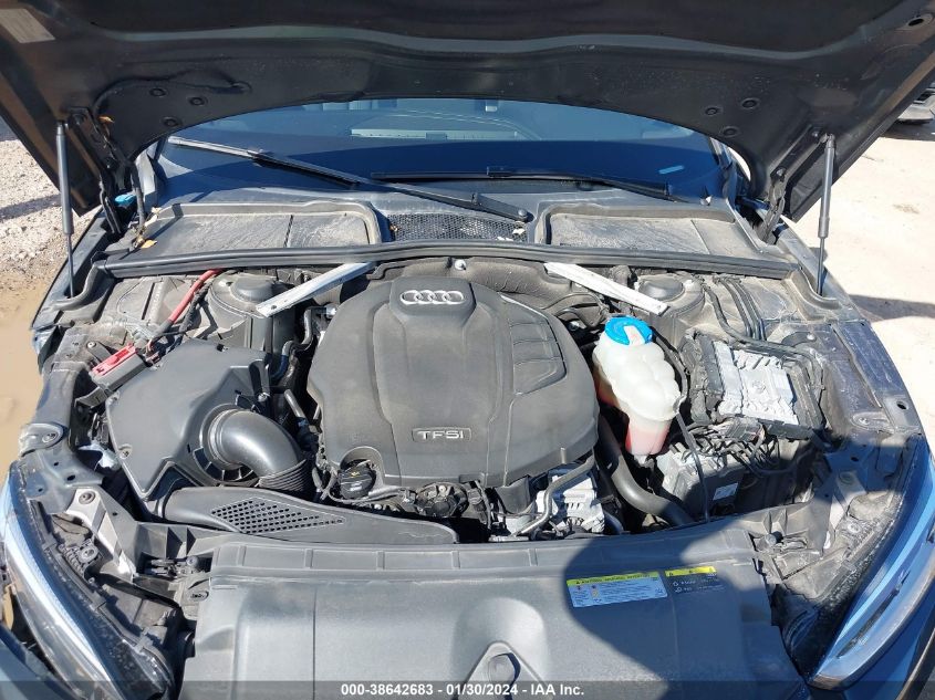 2018 AUDI A5 2.0T PREMIUM - WAUENCF56JA063785