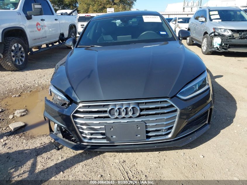 2018 AUDI A5 2.0T PREMIUM - WAUENCF56JA063785