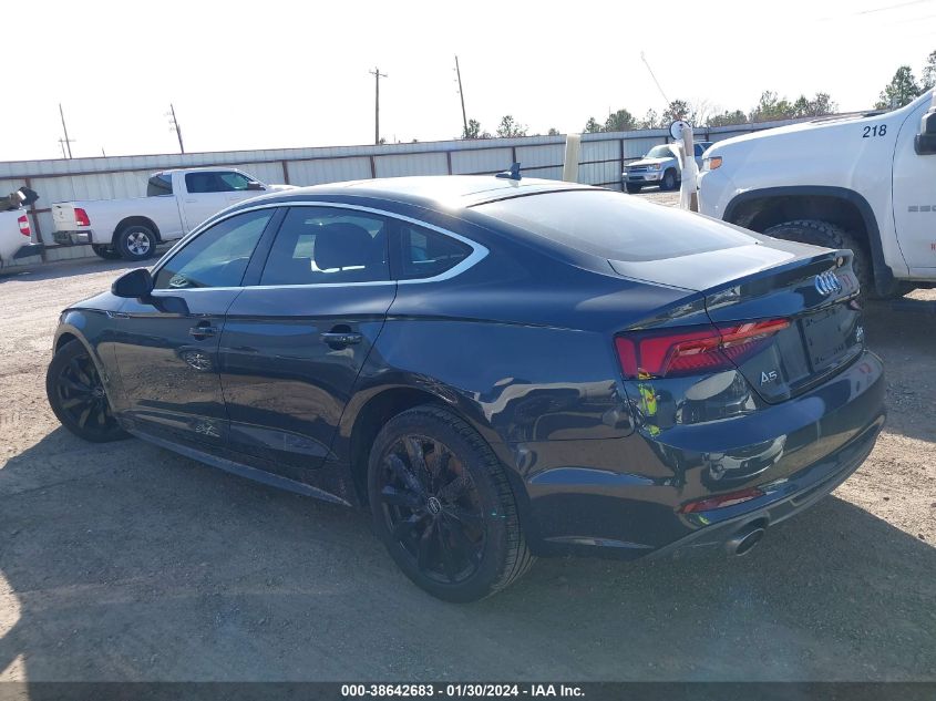 2018 AUDI A5 2.0T PREMIUM - WAUENCF56JA063785