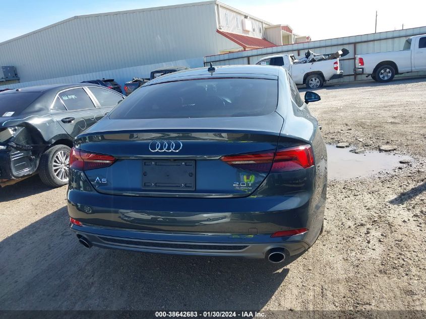 2018 AUDI A5 2.0T PREMIUM - WAUENCF56JA063785