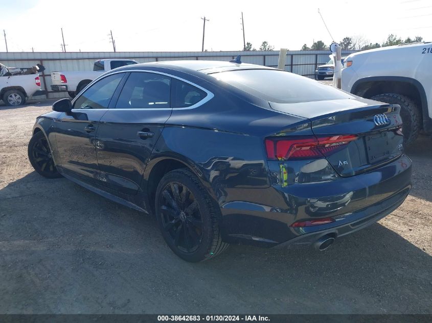 2018 AUDI A5 2.0T PREMIUM - WAUENCF56JA063785
