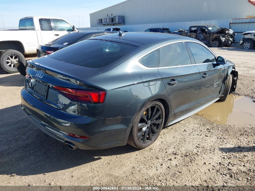 2018 AUDI A5 2.0T PREMIUM - WAUENCF56JA063785
