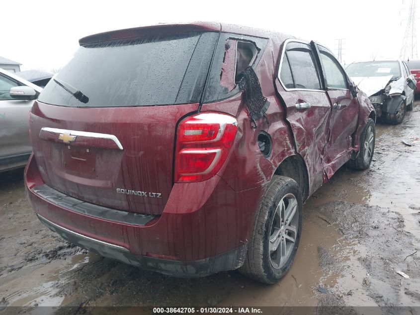 2016 CHEVROLET EQUINOX LTZ - 2GNALDEKXG1170109