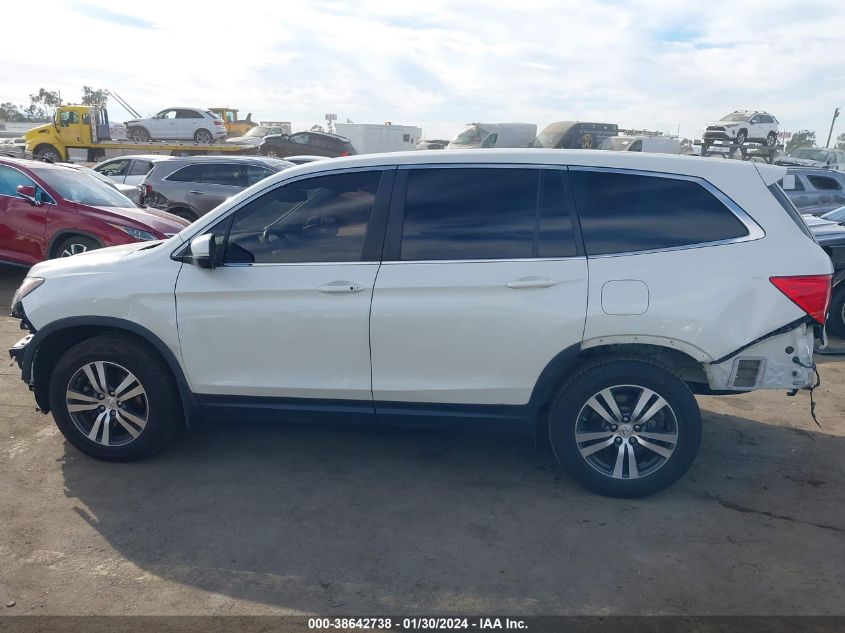 2018 HONDA PILOT EX-L - 5FNYF5H70JB028805