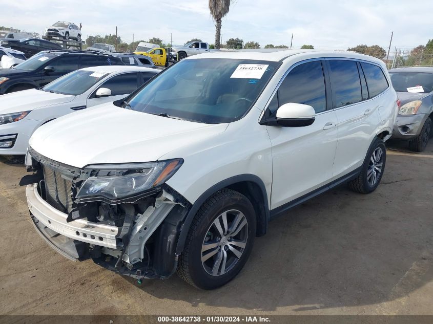 2018 HONDA PILOT EX-L - 5FNYF5H70JB028805