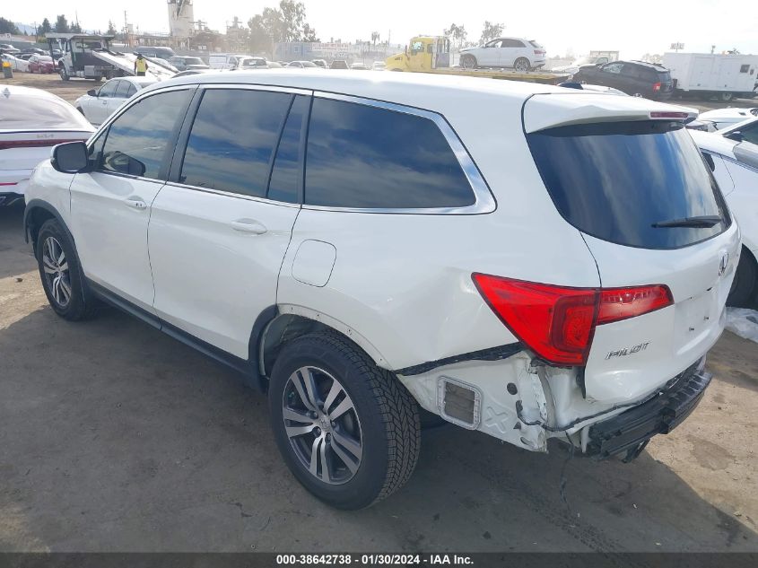 2018 HONDA PILOT EX-L - 5FNYF5H70JB028805