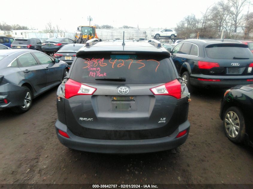 2013 TOYOTA RAV4 LE - JTMBFREV5DD021439