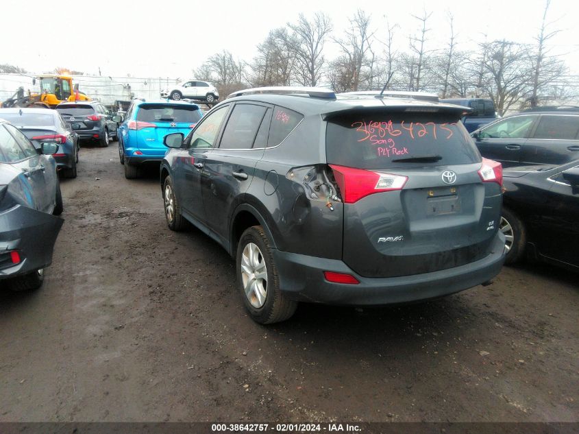 2013 TOYOTA RAV4 LE - JTMBFREV5DD021439