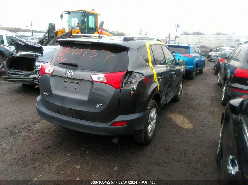 2013 TOYOTA RAV4 LE - JTMBFREV5DD021439