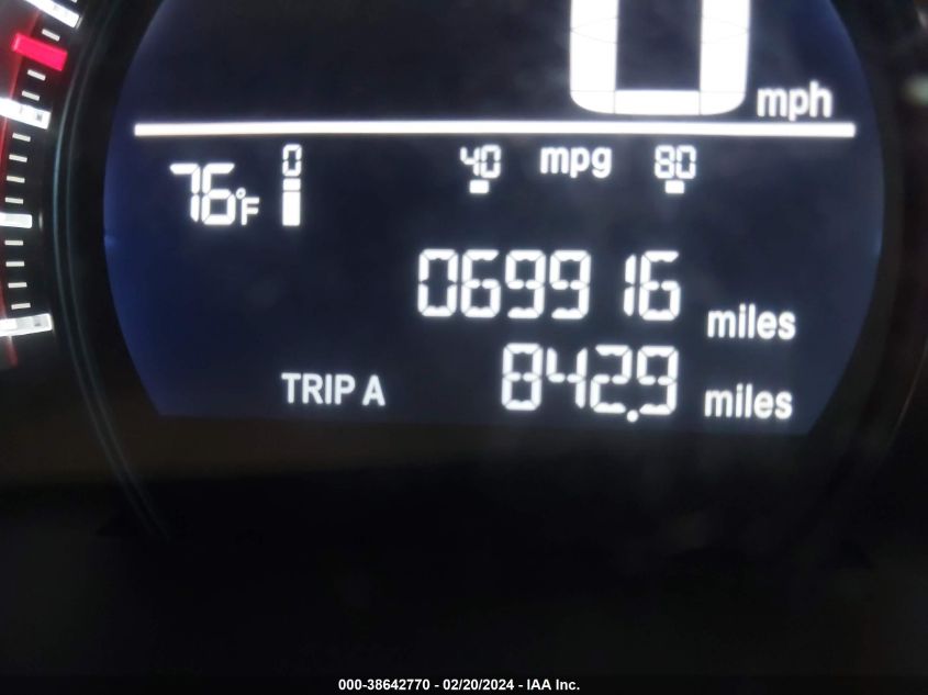2016 HONDA CIVIC LX - 19XFC2F56GE048541