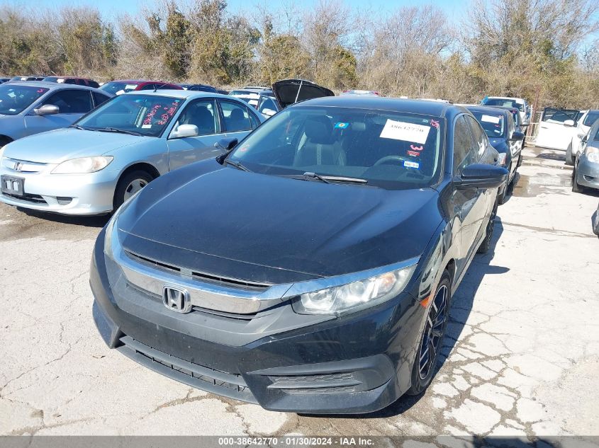 2016 HONDA CIVIC LX - 19XFC2F56GE048541
