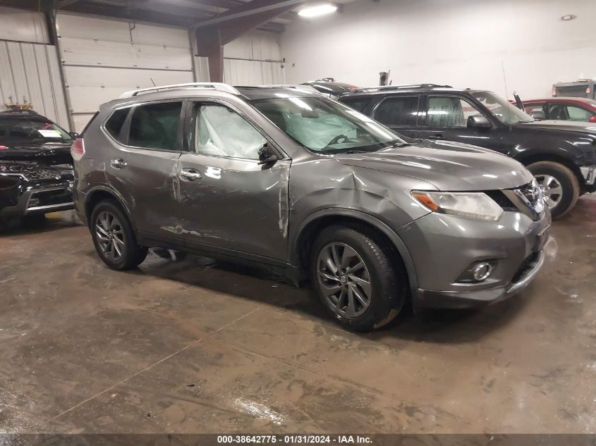 2016 NISSAN ROGUE S/SL/SV - 5N1AT2MV0GC814277