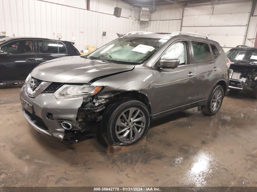 2016 NISSAN ROGUE S/SL/SV - 5N1AT2MV0GC814277