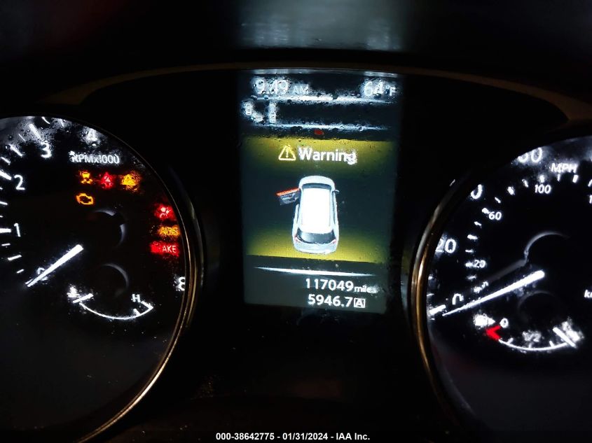 2016 NISSAN ROGUE S/SL/SV - 5N1AT2MV0GC814277