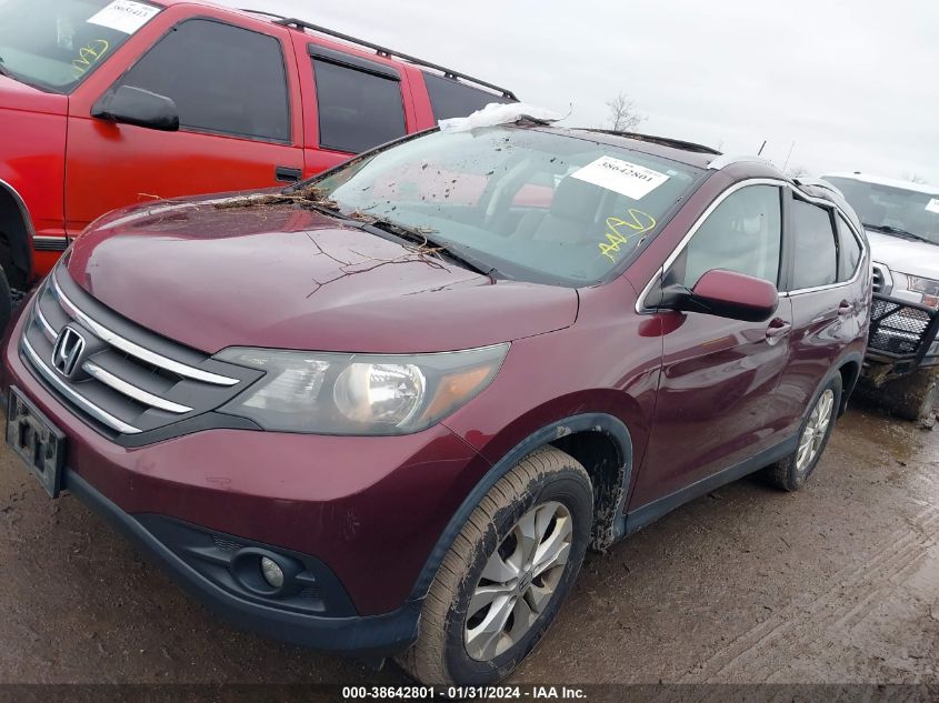 2013 HONDA CR-V EX-L - 5J6RM4H7XDL018489