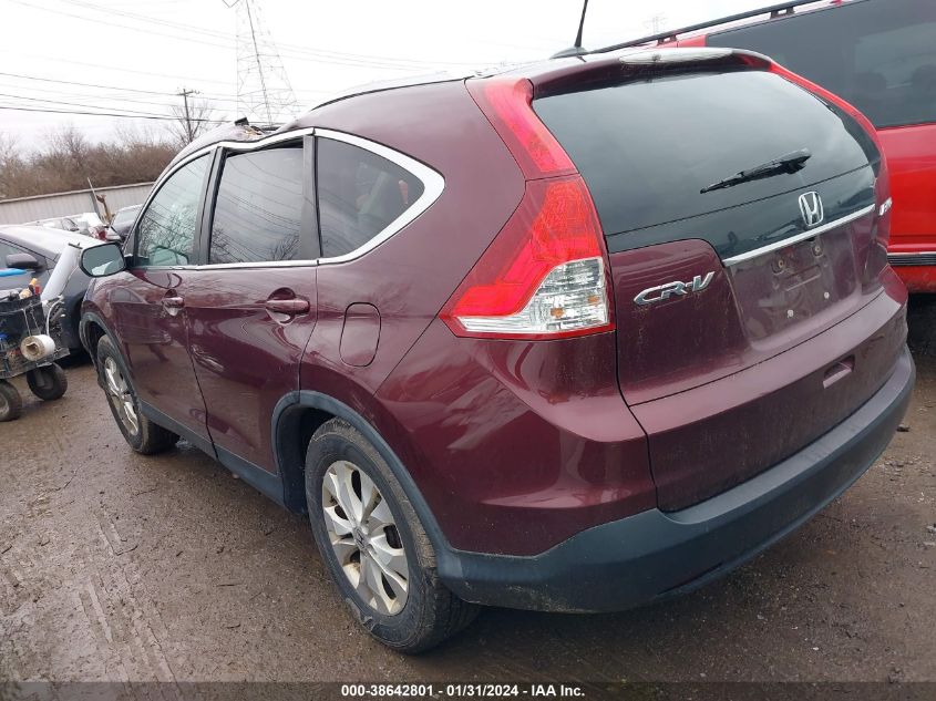 2013 HONDA CR-V EX-L - 5J6RM4H7XDL018489