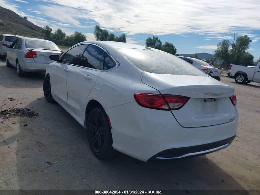2015 CHRYSLER 200 LIMITED - 1C3CCCAB8FN627230
