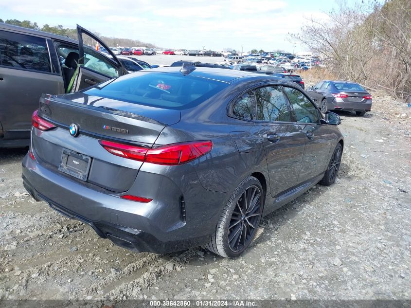 2021 BMW M235I GRAN COUPE XDRIVE WBA13AL08M7G51421