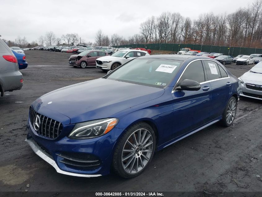 2017 MERCEDES-BENZ C 300 4MATIC/LUXURY 4MATIC/SPORT 4MATIC - 55SWF4KB5HU215237