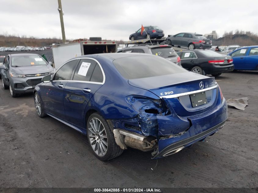 2017 MERCEDES-BENZ C 300 4MATIC/LUXURY 4MATIC/SPORT 4MATIC - 55SWF4KB5HU215237