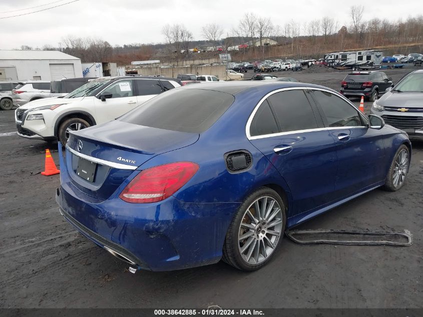 2017 MERCEDES-BENZ C 300 4MATIC/LUXURY 4MATIC/SPORT 4MATIC - 55SWF4KB5HU215237