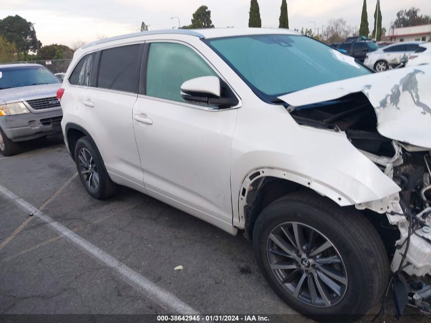 2018 TOYOTA HIGHLANDER SE/XLE - 5TDKZRFH8JS266350