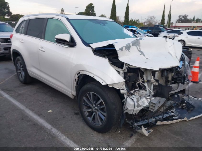 2018 TOYOTA HIGHLANDER SE/XLE - 5TDKZRFH8JS266350