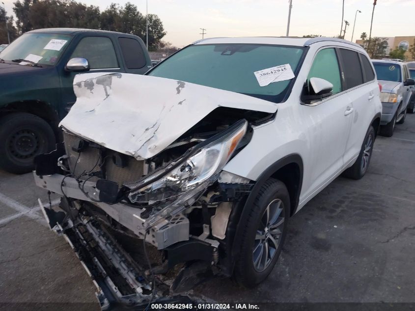 2018 TOYOTA HIGHLANDER SE/XLE - 5TDKZRFH8JS266350