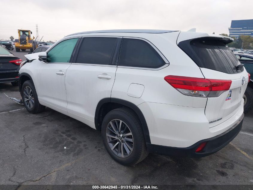 2018 TOYOTA HIGHLANDER SE/XLE - 5TDKZRFH8JS266350