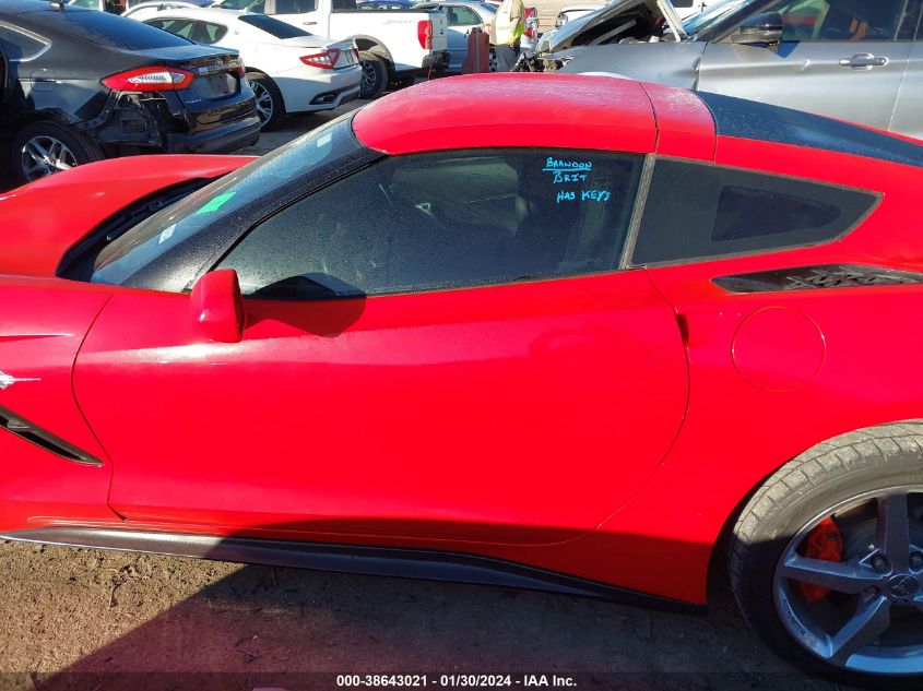 2014 CHEVROLET CORVETTE STINGRAY - 1G1YF2D71E5100275