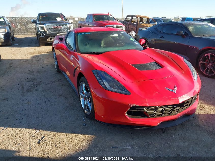 2014 CHEVROLET CORVETTE STINGRAY - 1G1YF2D71E5100275