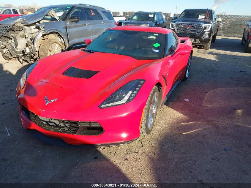 2014 CHEVROLET CORVETTE STINGRAY - 1G1YF2D71E5100275