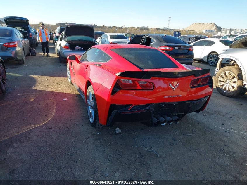 2014 CHEVROLET CORVETTE STINGRAY - 1G1YF2D71E5100275