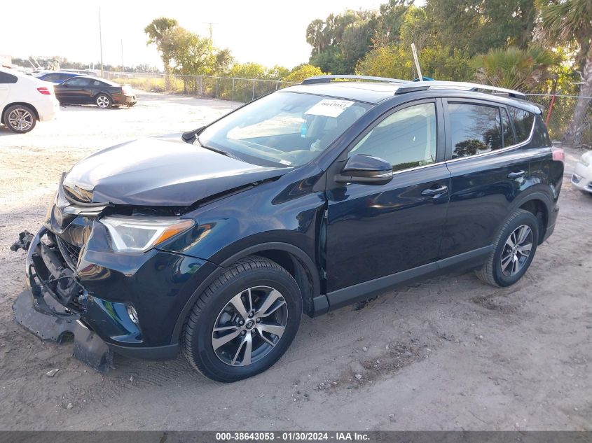 2018 TOYOTA RAV4 XLE - JTMWFREVXJJ744640
