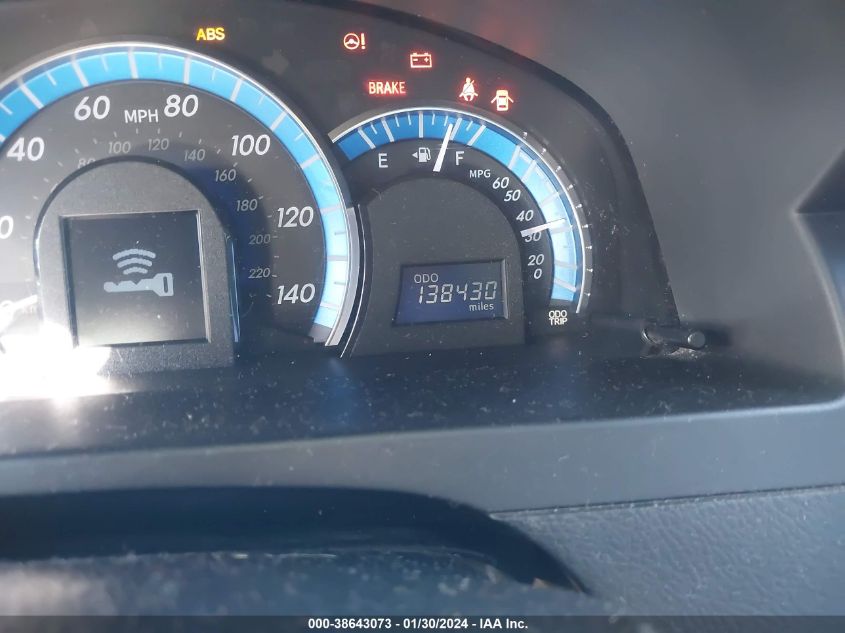 2014 TOYOTA CAMRY HYBRID XLE - 4T1BD1FK2EU108921