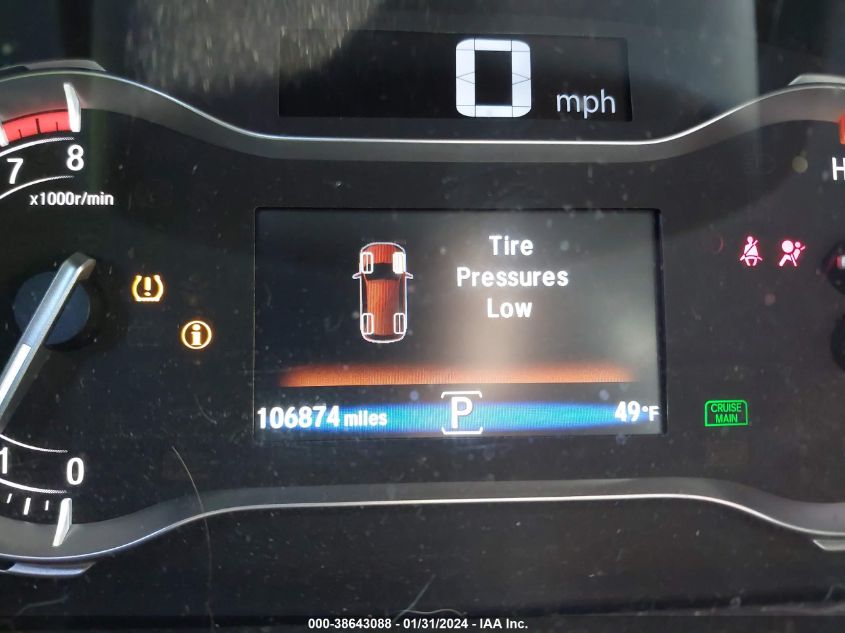 2017 HONDA PILOT EX-L - 5FNYF5H72HB045289