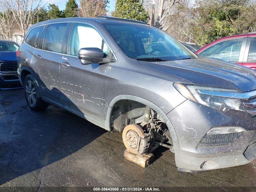 2017 HONDA PILOT EX-L - 5FNYF5H72HB045289