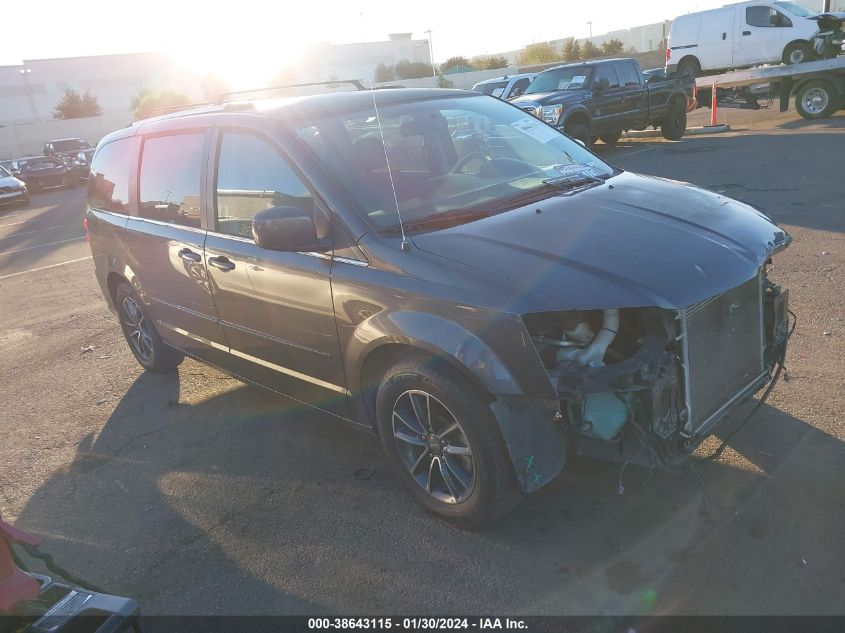 2017 DODGE GRAND CARAVAN SXT - 2C4RDGCG0HR617171